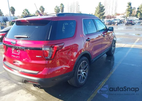 2018 Ford Explorer Sport z USA, uszkodzony, nr VIN 1FM5K8GT2JGB09885